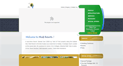 Desktop Screenshot of modiresorts.com